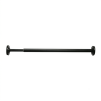 Tringle à rideau réglable à tension par ressort, mini, 10 mm, 13 mm, sans perçage, matériel inclus