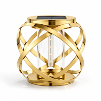 Lanterne solaire de cimetière en métal et verre, lampe commémorative LED pour la décoration de tombes, fournisseur en gros de Znicz Solarny polonais