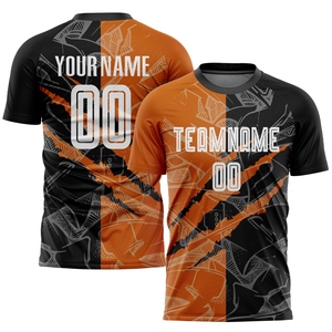 Vente en gros directe OMMIZ INDUSTRY, maillot de football personnalisé en sublimation géométrique bleu turquoise et blanc - Product Image 4