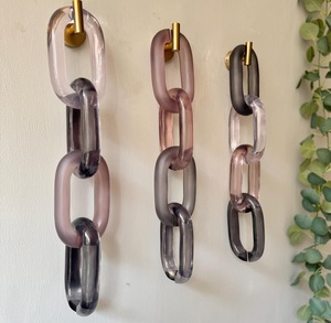 Cadena decorativa de resina de alta calidad, diseño de lujo, colorida, para decoración de pared, disponible en todos los tamaños y colores. - Product Image 2