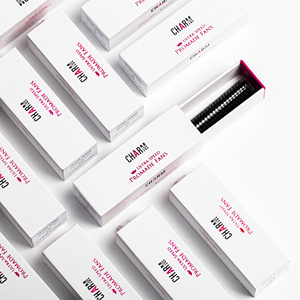 Extensions de cils Charmlash en gros, bouquets préfabriqués à base pointue, ruban adhésif personnalisé, boîte personnalisée, qualité supérieure - Product Image 1