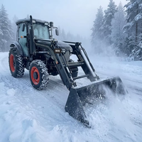 Tracteur agricole de luxe 4x4 4RM à grande puissance (100cv, 120cv, 150cv, 180cv, 200cv) avec cabine chauffée et système hydraulique avancé