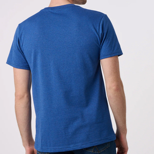 T-shirt à manches courtes pour homme en coton de bambou, t-shirts durables pour homme, t-shirt d'été à col rond, t-shirt en jersey bio pour homme - Product Image 5