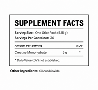 Sachets de créatine monohydrate en vrac, marque privée, fournisseur d'exportation