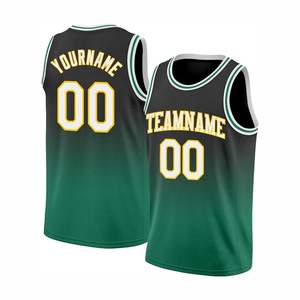 Camiseta de Baloncesto Casual Sublimada Personalizada de Fábrica 2026, Transpirable, de Poliéster de Secado Rápido, con Protección UV UPF 50, Uniforme Deportivo para Equipos - Product Image 1