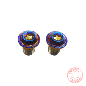 Bouchons de trou miroir en acier inoxydable SUS304 SOMOTO Taiwan |   Tête UFO M10 | 1 paire de vis à filetage droit |   Finitions brutes, TIB et BKP - Product Image 6