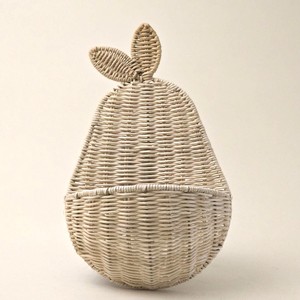 <b>Wicker</b> hanging <b>baskets</b> for wall decoration & home organizer handcratfed pear shaped rattan <b>basket</b> - Product Image 1