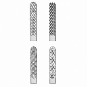 Râpe FOMAN double face à dents fines et grossières, lame de 8 mm, 8,5 pouces (21,6 cm), Zetomed Pro MA-13-766, certifiée CE - Product Image 1