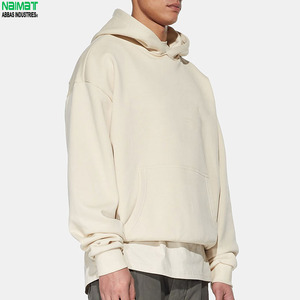 เสื้อฮู้ดดี้ผู้ชายไซส์ใหญ่ ผ้าฝ้าย 100% เฟรนช์เทอร์รี่ สวมใส่สบาย ทรงปกติ สำหรับฤดูหนาว สีตามสั่ง - Product Image 2