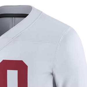 Personnalisation en usine, maillot de football américain respirant, unisexe, sur mesure - Product Image 4