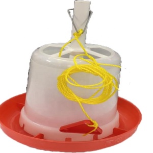 Plastic poultry chicken feeder