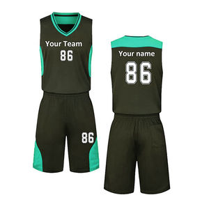 Maillots de basket-ball réversibles personnalisés entièrement sublimés pour hommes, fabricants de maillots d'entraînement de basket-ball, meilleurs maillots de basket-ball - Product Image 5