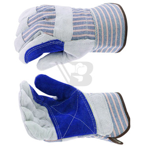 Comfortable Breathable Cow Split Leather Working <b>Glove</b> Welding <b>Gloves</b> Heat Resistance Anti Static - Product Image 4