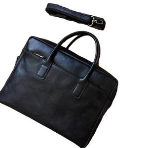Bolso de Lujo para Portátil de Cuero Genuino Premium, Cierre de Cremallera |   Maletín Ejecutivo Ligero y Elegante para Hombres y Mujeres - Product Image 2