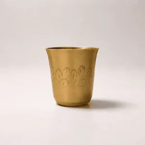 Service de table en bronze traditionnel artisanal Kansa : assiette, bol, cuillère en métal – Écologique, durable, de qualité supérieure – Ustensiles de cuisine indiens - Product Image 3