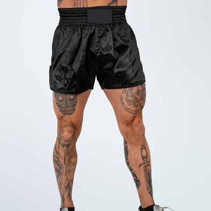 กางเกงขาสั้นผู้ชายมาใหม่ รุ่นใหม่ล่าสุด ผ้าโพลีเอสเตอร์ 100% กางเกงมวยไทยสำหรับฝึกซ้อม สีสันสดใส บริการ OEM กางเกงขาสั้นสำหรับผู้ชาย - Product Image 4