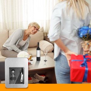 Lot de 3 ouvre-bouteilles de vin de qualité avec coupe-capsule et protège-goutte, tire-bouchon et ouvre-bouteilles - Product Image 6