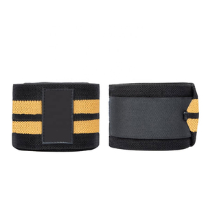 Heavy Duty <b>Knee</b> Wraps for Powerlifting Squat Workout Gym Equipment with High <b>Elastic</b> <b>Support</b> and Maximum <b>Knee</b> Protection Design - Product Image 1