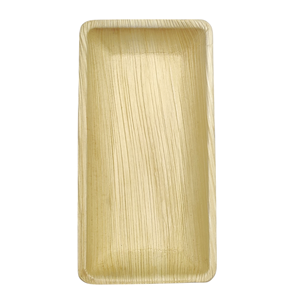 Plato Rectangular Desechable de Palma de Areca de la Mejor Calidad, Ampliamente Disponible, a un Precio de Mercado Excepcional para Pedidos al por Mayor - Product Image 1