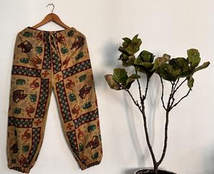 Joggers Harem de algodón satinado para mujer, pantalones holgados rectos de lavado de piedra bohemio de tamaño libre, pantalones planos de invierno cómodos para Yoga Jogging - Product Image 1