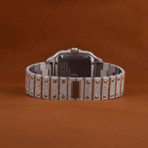 Reloj de Lujo Personalizado con Diamantes Moissanite VVS de Alta Calidad para Hombre, Nuevo y Más Vendido - Product Image 6