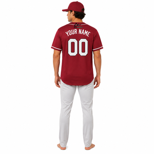 Modern Baseball Jersey Short Designed Stretch Textile for Clubs Teams Sports Events Reliable Performance Active Comfort - Product Image 3