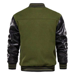 Nueva Chaqueta Varsity Letterman Personalizada para Hombre, Chaqueta Clásica con Cuello Vuelto, Abrigo de Moda Masculina, Ropa Urbana, Prendas de Abrigo - Product Image 4
