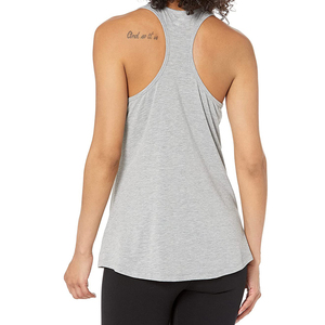 Women's Active Tank <b>Top</b> Custom Logo <b>Racer</b> <b>Back</b> Gym Wear Running Exercise Solid Pattern Summer Casual Eco-Friendly Plus - Product Image 2
