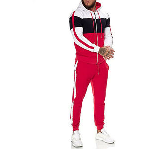Conjunto Deportivo Ligero y Reversible para Hombre, Transpirable, Talla Grande, Otoñal, 2 Piezas, Pantalón Informal, Sudadera con Capucha, Chaqueta Deportiva - Product Image 5