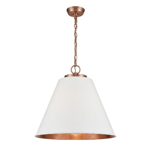 Copper Bell Pendant <b>Light</b> Large Metal <b>Shade</b> Indoor <b>Ceiling</b> Fixture Mounted Design Gold Finish Handmade Pendant Lamp - Product Image 5