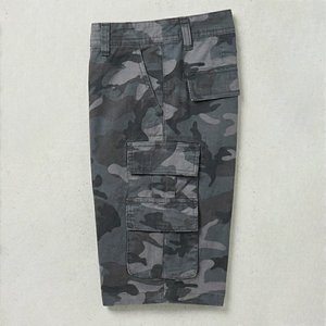 Shorts personnalisés en gros avec logo, 100% coton, molleton épais 440g, couleur unie, pour hommes, taille élastique, taille mi-haute, printemps-été, style américain - Product Image 5