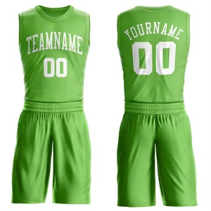 Uniformes de baloncesto juvenil personalizados para hombre, uniforme de baloncesto Reversible en blanco, uniforme de baloncesto Unisex de colores sólidos - Product Image 2