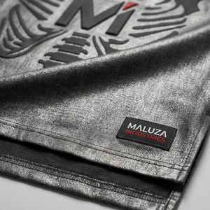 T-shirt Oversize Métallique Streetwear Texture Brillante Mode Urbaine Décontractée Homme 100% Coton MALUZA INDUSTRIES - Product Image 5