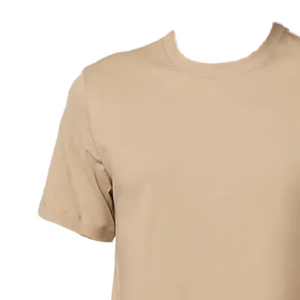 T-shirts décontractés pour hommes, sport, fitness, course à pied, 100% coton, coupe classique, col rond, manches courtes, anti-rides, avec logo personnalisé - Product Image 3