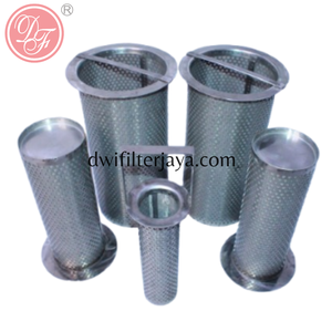 Filtres DWI JAYA en acier inoxydable 304 perforés pour moteur – Cylindres filtrants métalliques pour liquides, divers diamètres (8-50 mm) - Product Image 1