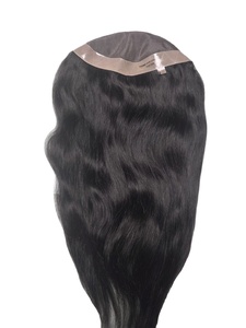 Tupé de Cabello Humano Indio para Mujer, Múltiples Estilos (Onda de Agua, Onda Natural, etc.) Ligero 100-150g - Product Image 3