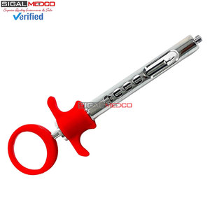 Dental Anesthetic Syringe with <b>Plastic</b> Handle and Arrow Tipped Internal <b>Rod</b> German Stainless Steel Reusable Dental Cartridge - Product Image 3