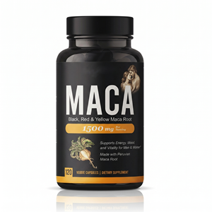 Amera Private Label Maca Root Capsules Herbal Extract <b>Supplement</b> OEM ODM Bulk Manufacturer - Product Image 1