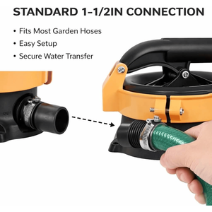 Pompa Manuale per Acqua ad Alta Resistenza in Acciaio Inossidabile con Leva, Pompa Manuale per Pozzo Non Elettrica - Product Image 3