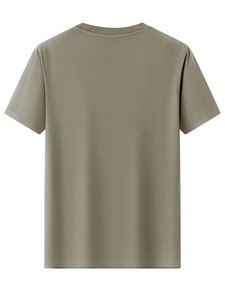 <b>Men</b> Printed CustomizeMen's 100% Cotton Short Sleeve T-Shirt Cartoon Black for O-Neck Casual Regular Fit Breathable 300g Jersey - Product Image 2