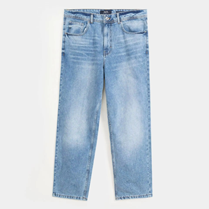 Pantalones Vaqueros Cargo de Mezclilla para Hombre, Estilo Urbano, 6 Bolsillos, Tallas Grandes, Lavados, con Logotipos Personalizados, Servicio OEM, Precio Económico - Product Image 4
