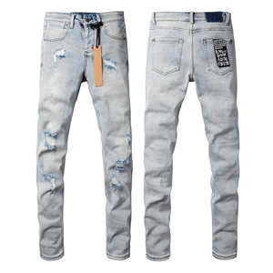 Classic Style Summer Men's <b>Thin</b> Jeans Business Fashion High Quality Stretch Denim Straight Pants Male Custom Trousers - Product Image 3