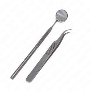 Pinzas Curvas de Acero Inoxidable para Extensión de Pestañas, Mango Acanalado, Acabado Espejo, Herramienta de Precisión para Pestañas, Personalizable - Product Image 5