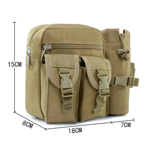 Sac de taille tactique pour le camping en plein air avec pochette pour téléphone en nylon/polyester confortable et camouflage pour la chasse - Product Image 4