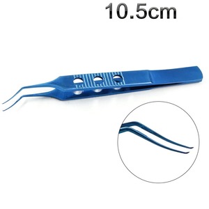 1 unidad de Pinzas de Capsulorrexis Inamura para Microscopia Oftálmica, Instrumento Manual de Acero Inoxidable para Uso Clínico - Product Image 6