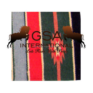 Manta de lana 100% neozelandesa para silla de montar western, para espectáculos ecuestres, equipo para caballos, venta al por mayor - Product Image 3