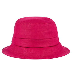 Plain Cotton Bucket <b>Hat</b> Breathable Fabric Casual Headwear For Summer <b>Walking</b> Weekend Travel And Outdoor Street Fashion Use - Product Image 1
