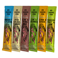 Whisky de Vainilla y Cacao de Alta Calidad al por Mayor, 65 ml, 10% ABV, Sin Azúcar, Bebida Lista para Beber, Premix de Alcohol, Cóctel en Sobres, Agua con Gas