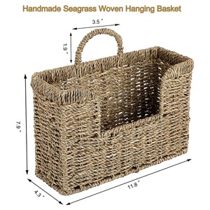 Woven Hanging <b>Basket</b> for Wall Handmade <b>Storage</b> <b>Basket</b> Wholesale eco-friendly Made in Viet Nam - Product Image 2