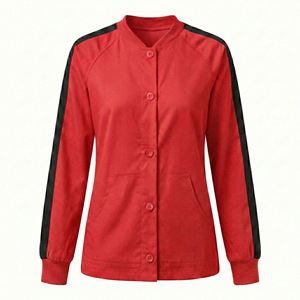 Servicio OEM Chaqueta Quirúrgica para Mujer con Cierre de Broches, Abrigo Térmico, Uniforme Médico, Ropa de Hospital, Chaquetas Quirúrgicas al por Mayor con Logotipo Personalizado - Product Image 6